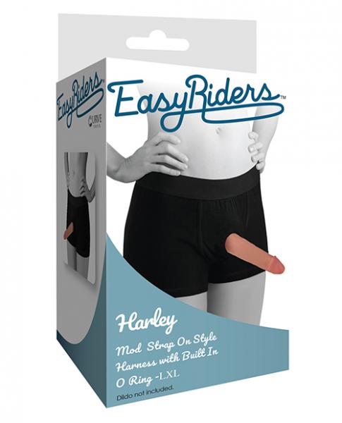 Curve Novelties Easy Rider Harness L/xl Harley - Black Sex Toy Product
