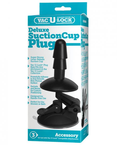 Vac-U-Lock Deluxe Suction Cup Plug  Sex Toy Product