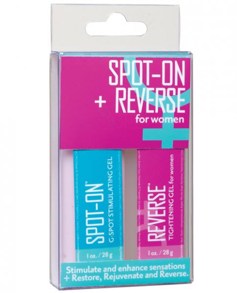 Spot On & Reverse Creams For Women 2 Pack Sex Toy Product