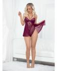 European Lace Teddy Babydoll Wine Small Sex Toy Product