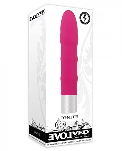 The Ignite Turbo Boost Plastic Vibrator Pink Sex Toy Product