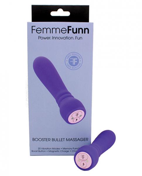 Femmefunn Booster Bullet Vibrator Purple Sex Toy Product