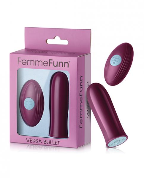 Femme Funn Versa Bullet Wremote – Dark Fuchsia