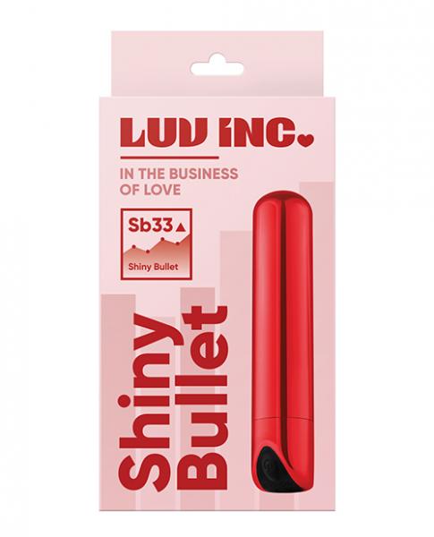 Luv Inc. Shiny Bullet – Red