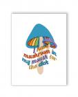 Mushroom D Greeting Card Sex Toy Product