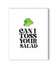 Toss Your Salad Naughty Greeting Card Sex Toy Product