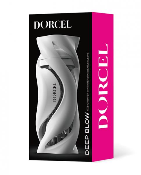 Dorcel Deep Blow Masturbator - White Image 1