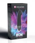 Mystim Right On Ron Estim G Vibrator - Black Image 2