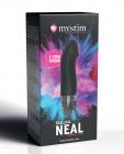 Mystim Real Deal Neal Estim Realistic Vibrator - Black Image 2
