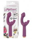 Mystique Vibrating G Spot Massager - Eggplant Sex Toy Product