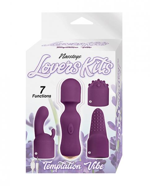 Lovers Kits Temptation Vibe - Eggplant Sex Toy Product