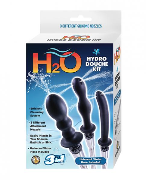 H2o Hydro Douche Kit - Black Sex Toy Product