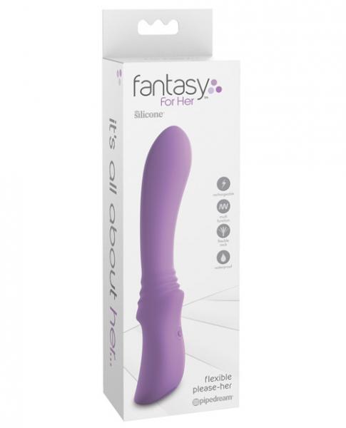 Fantasy For Her Flexible Please-Her Purple Vibrator Sex Toy Product