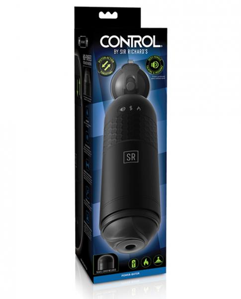 Sir Richards Control Power-bator W/talking & Moaning - Black Sex Toy Product