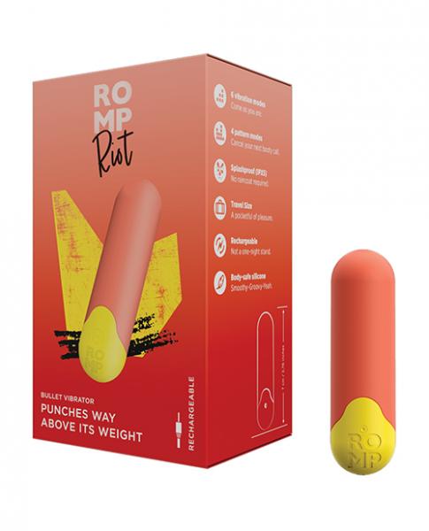 Romp Riot Bullet Vibrator – Orange