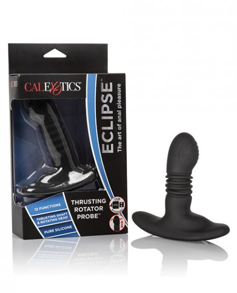 Eclipse Thrusting Rotator Probe Black Sex Toy Product