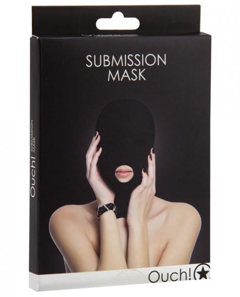 Ouch Submission Mask Black O/S Image 3