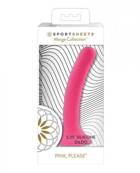 Sportsheets 5.25" Please Silicone Dildo – Pink