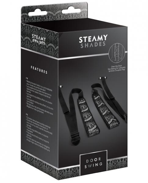 Steamy Shades Door Swing Black Sex Toy Product