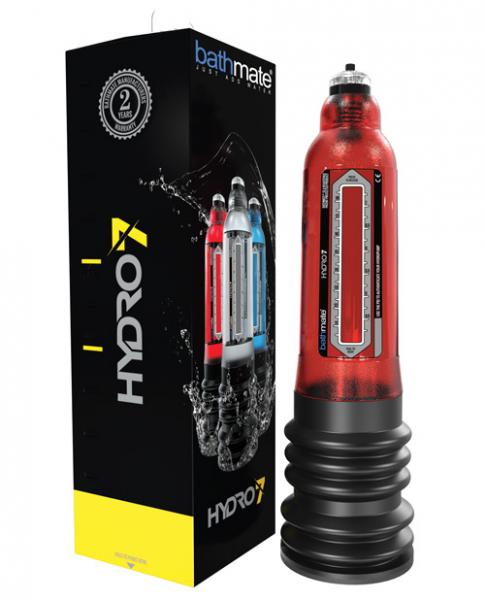 Bathmate Hydro 7 Red Penis Pump 5 inches to 7 inches Sex Toy Product