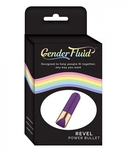 Gender Fluid Revel Power Bullet – Purple