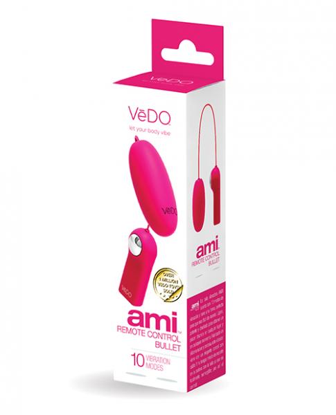 Vedo Ami Remote Control Bullet – Foxy Pink