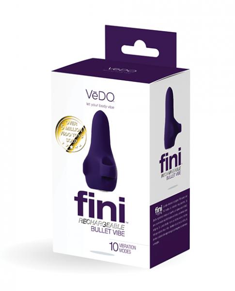 Vedo Fini Rechargeable Bullet Vibe – Purple