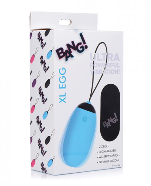 Bang! Xl Vibrating Egg – Blue