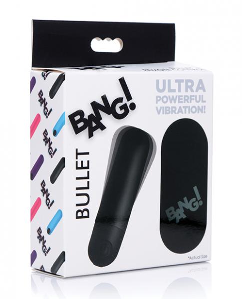 Bang! Vibrating Bullet W Remote Control – Black