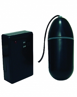Remote Control Bullet Waterproof 3.25 Inch – Black