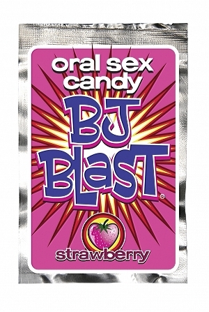 BJ Blast Oral Sex Candy Strawberry Sex Toy Product