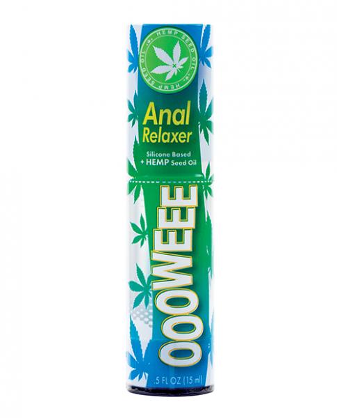 Oooweee Anal Relaxing Silicone Lube W/ Hemp Seed Oil 0.5 Oz Sex Toy Product