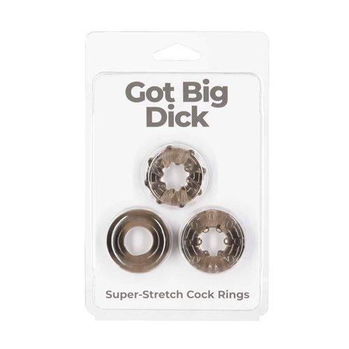 Power Bullet Got Big Dick 3pk Rings Sex Toy Product