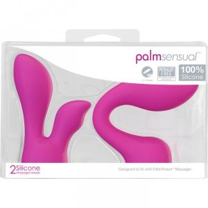 Palm Sensual Accessories 2 Silicone Heads Image 2
