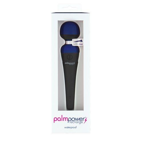 Palm Power Massager Blue Rechargeable Waterproof Sex Toy Product