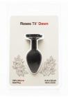 Roses Til Dawn Silicone Anal Plug Medium Sex Toy Product