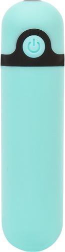 Simple & True Rechargeable Bullet Vibrator Teal  [Simple & True Rechargeable Bullet Vibrator Teal Blue]