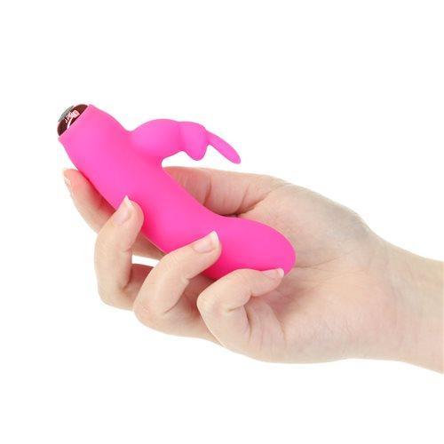 Power Bullet Alices Bunny 4in 10 Function Bullet Pink Sex Toy Product