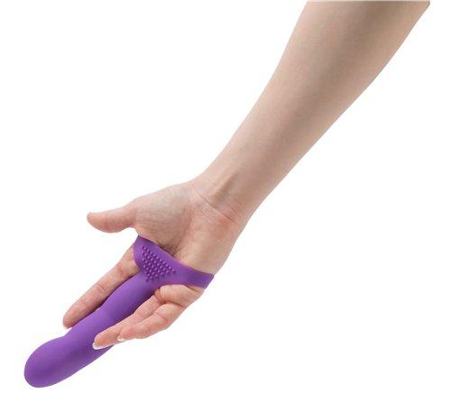 Extra Touch Finger Dong Purple Sex Toy Product