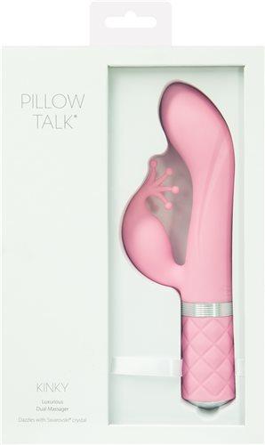 Pillow Talk Kinky Clitoral W/ Swarovski Crystal Pink Sex Toy Product