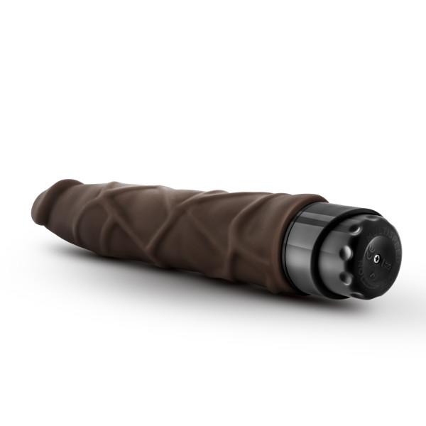 Dr Skin Cock Vibe 1 Chocolate Brown Realistic Dildo Sex Toy Product