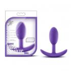 Luxe Wearable Vibra Slim Plug Small Purple Sex Toy Product