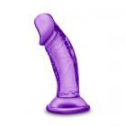 Sweet N Small 4 inches Dildo Suction Cup Purple Sex Toy Product