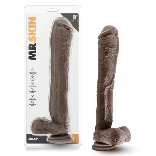 Mr Ed 13 Inches Dildo Suction Cup Chocolate Brown Dildo On Literotica