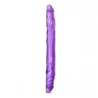 B Yours 14 inches Double Dildo Purple Image 5