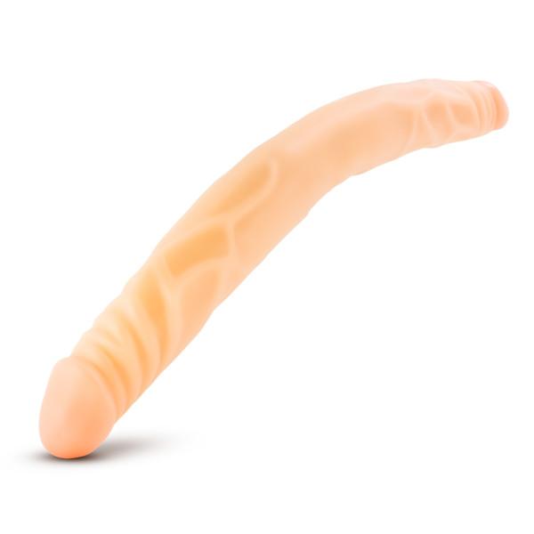 B Yours 14 inches Double Dildo Beige Image 3