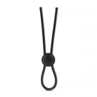 Stay Hard Silicone Loop Cock Ring Black Image 5