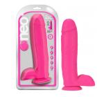 Neo 11in Dual Density Dildo Neon Pink Image 4