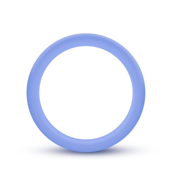 Performance Silicone Glo Cock Ring Blue Glow Image 2