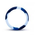 Performance Silicone Camo Cock Ring Blue Camoflauge Image 5